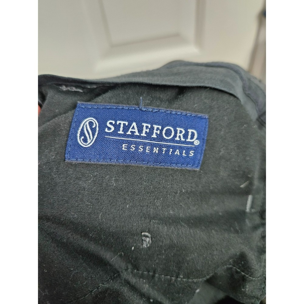 Stafford Essential Classic Fit 44x30 Gray Trousers - Picture 7 of 7